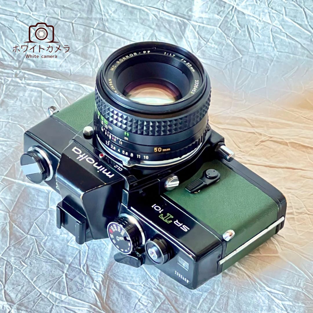 minolta SRT101 MC ROKKOR-PF 50mm f1.7 完動品 フィルムカメラ - メルカリ