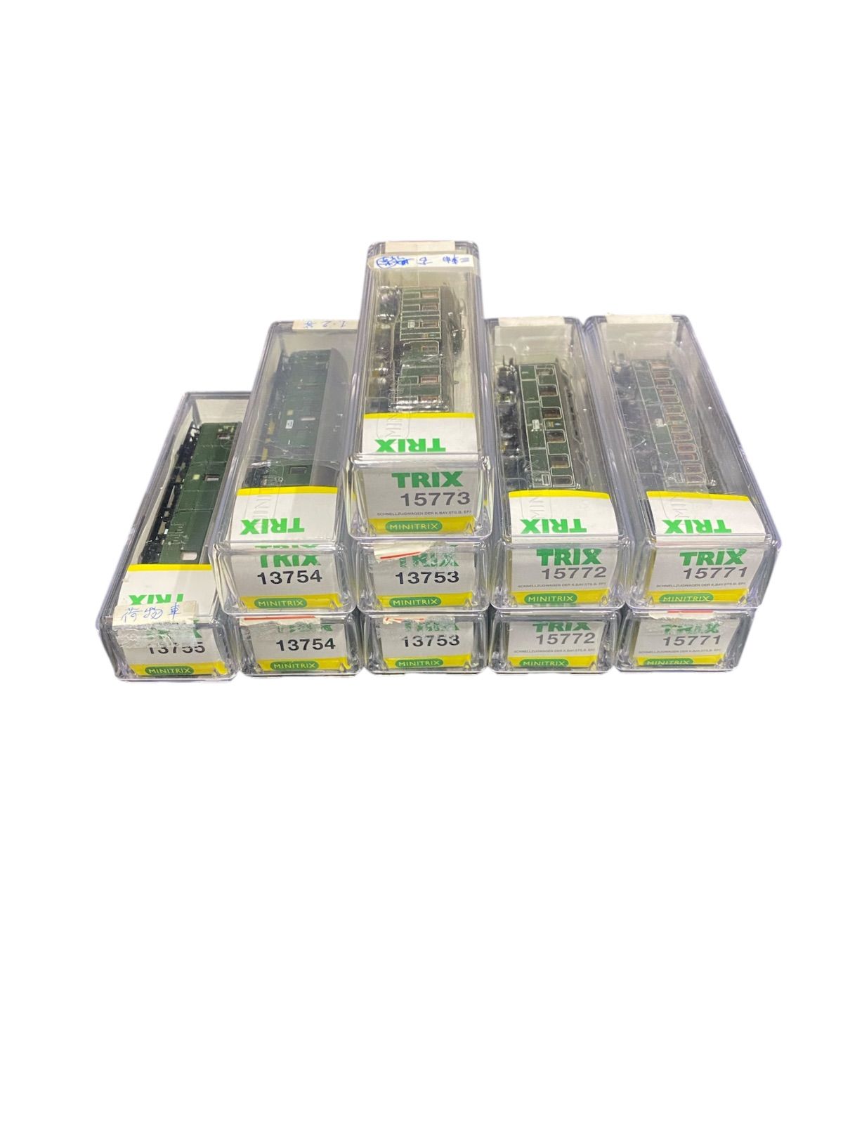 MINITRIX Nゲージ 15771 15772 15773 13773 13754 13755 計10両セット 客車 鉄道模型 ドイツ