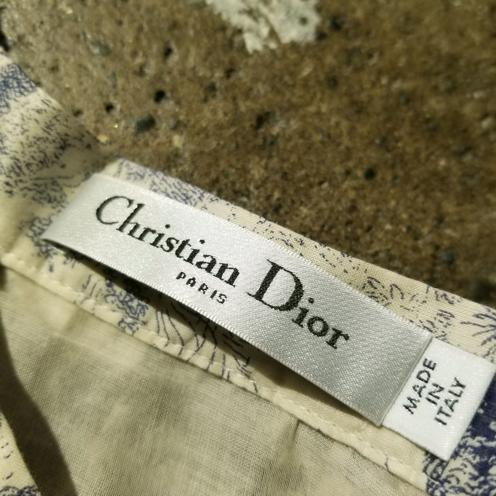 Christian Dior 19ss トワルドジュイ ボリュームプリーツ