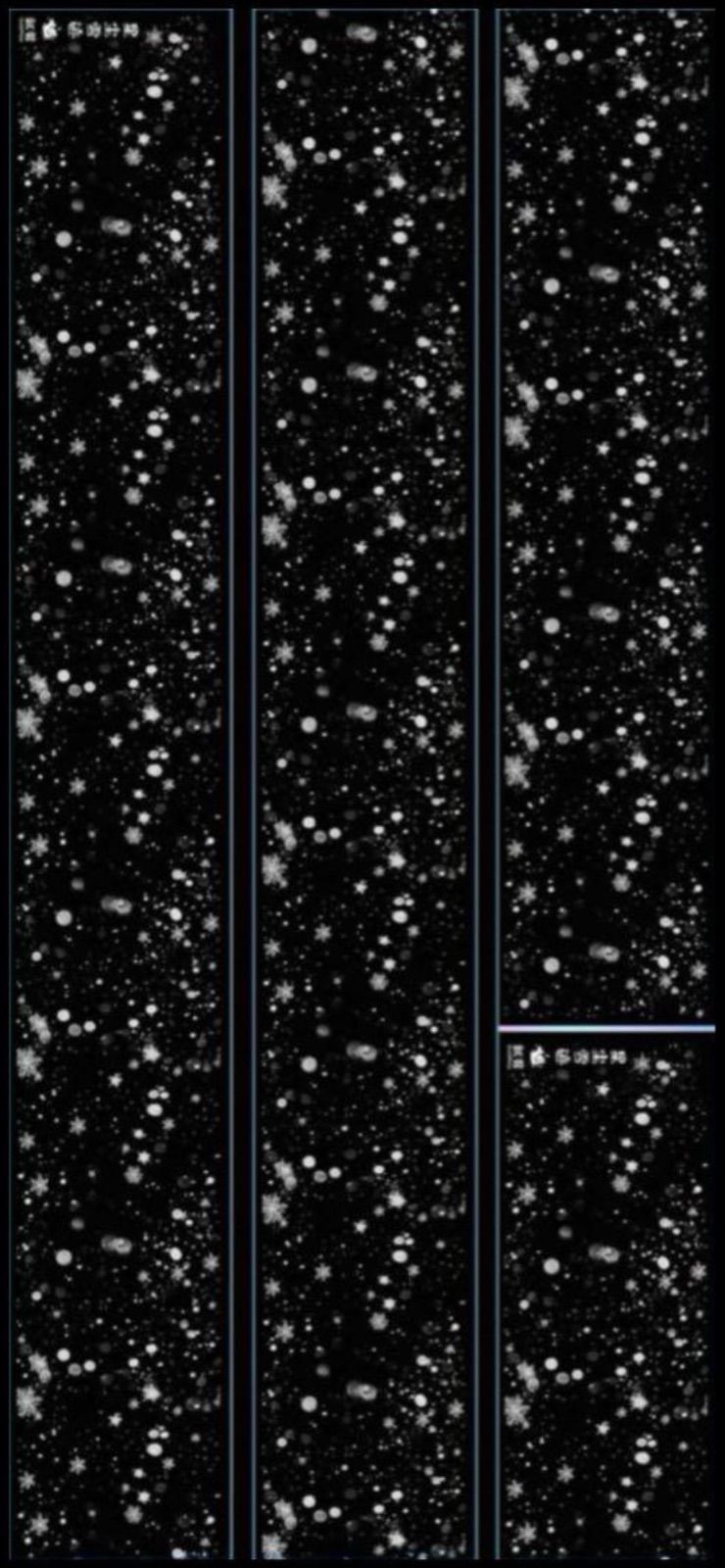 贝壳光 星尘雪迹 6cm×5m 100cm|loop 海外マスキングテープ SKLAD-KIRPICHA_RU