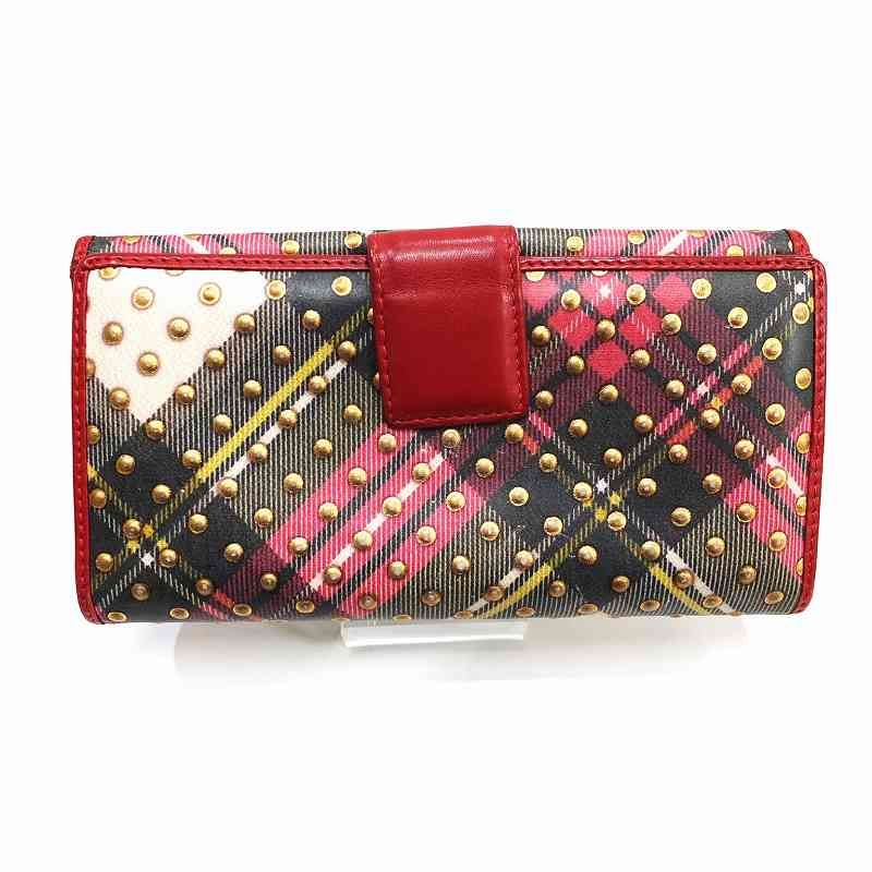 ヴィヴィアンウエストウッド 長財布 Vivienne Westwood チェック