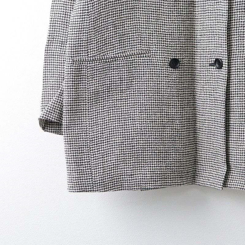 2020SS サードマガジン THIRD MAGAZINE ハウンドトゥースダブル