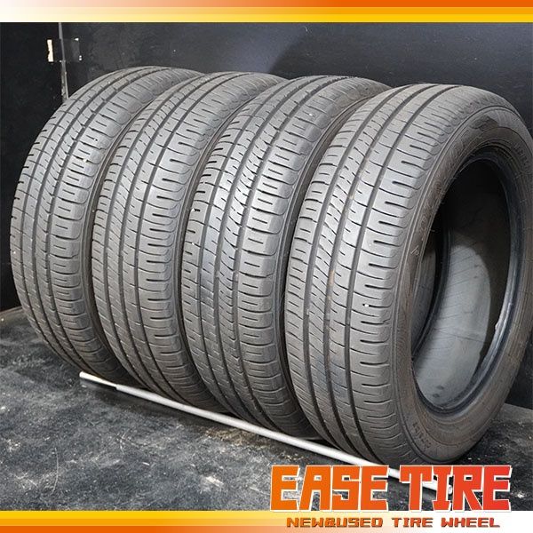 23年製 バリ山 ダンロップ エナセーブ EC204 185 60R15 4本 シエンタ アクア ヤリス ヴィッツ フィット グレイス マーチ等