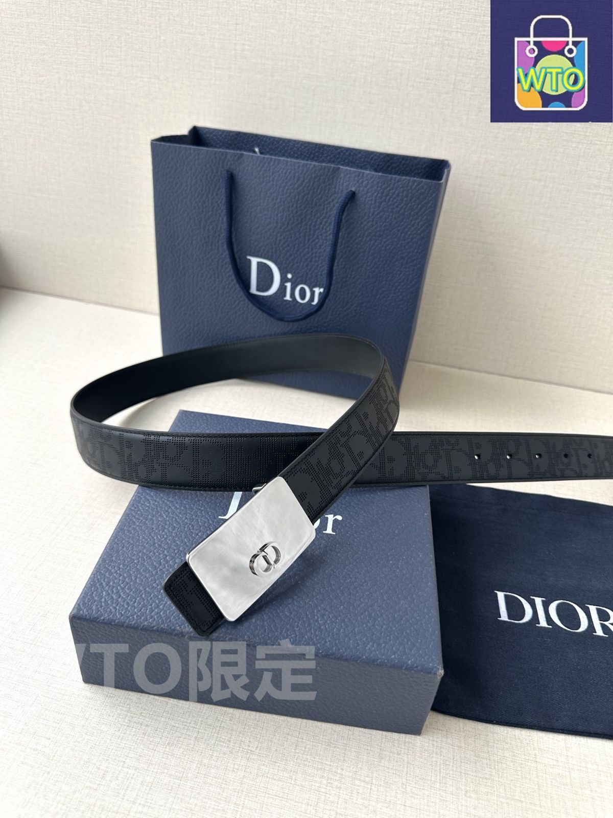 今日特価】Dior ディオール ステンレス製 ベルトバックル-1