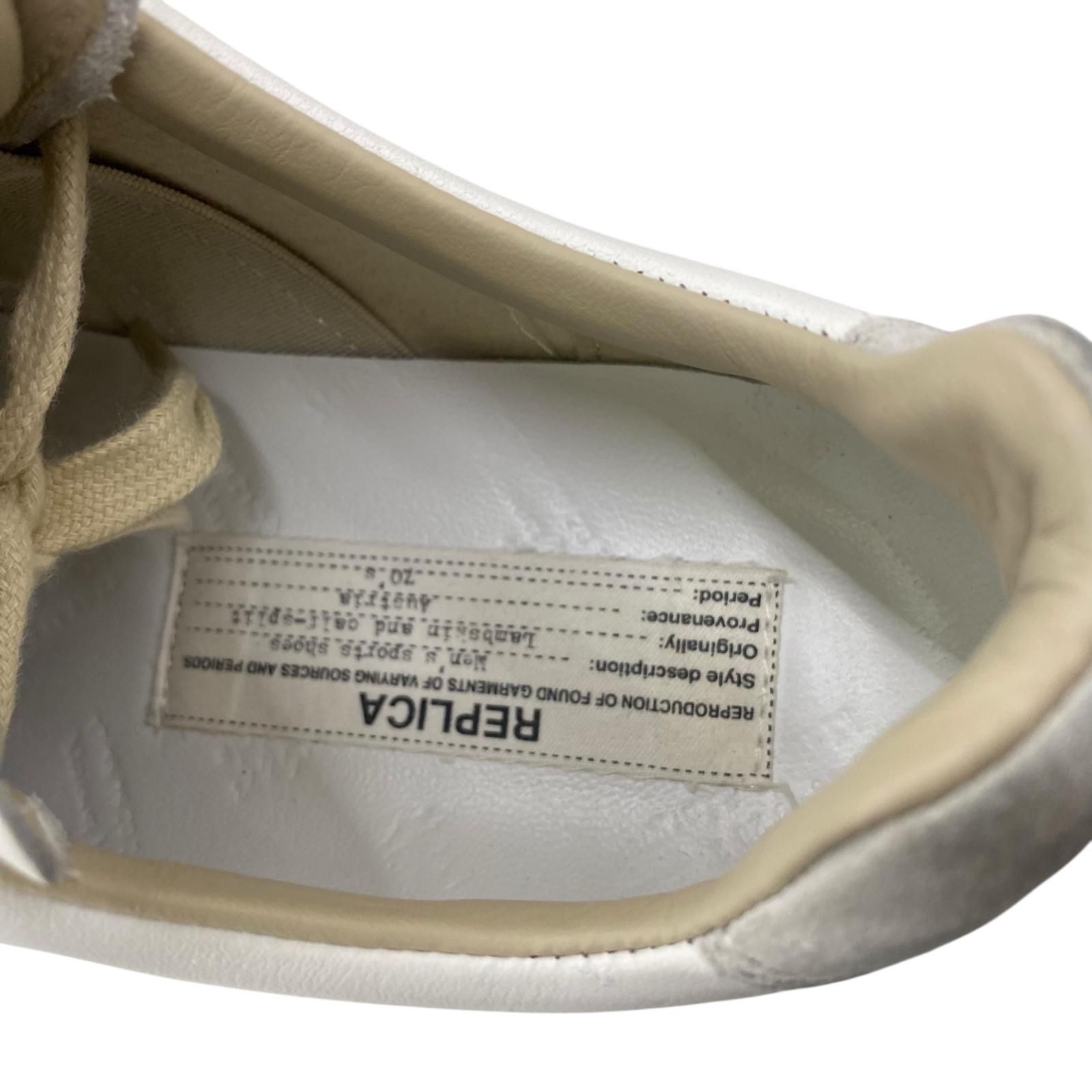  186005 Maison Margiela メゾンマルジェラ ジェーマントレーナー 37.5 24.5 cm スニーカー 靴