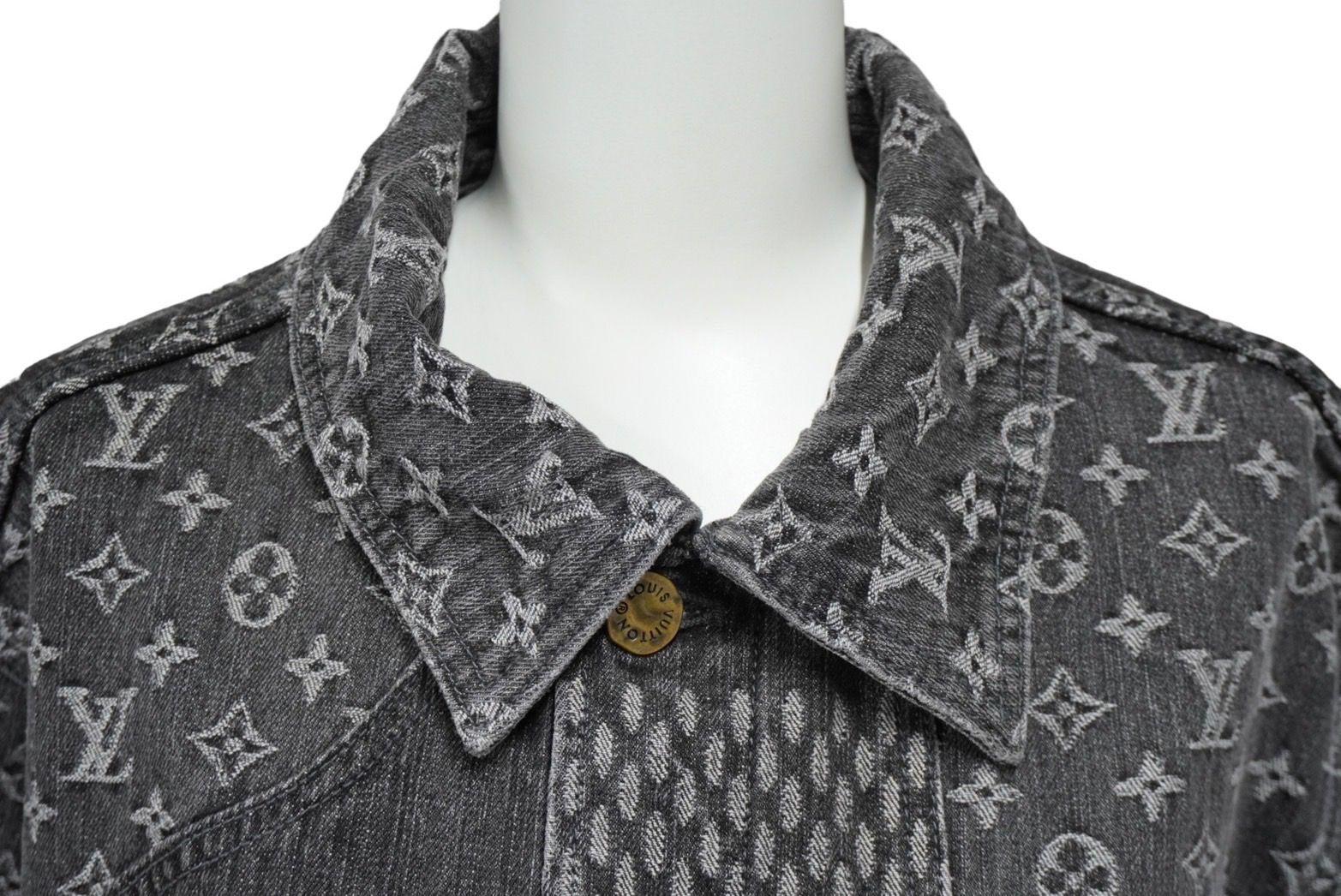 ★おしゃれ★【LOUIS VUITTON】デニムジャケット オシャレ♪】ルイヴィトン☆デニムトラッカージャケット (Louis