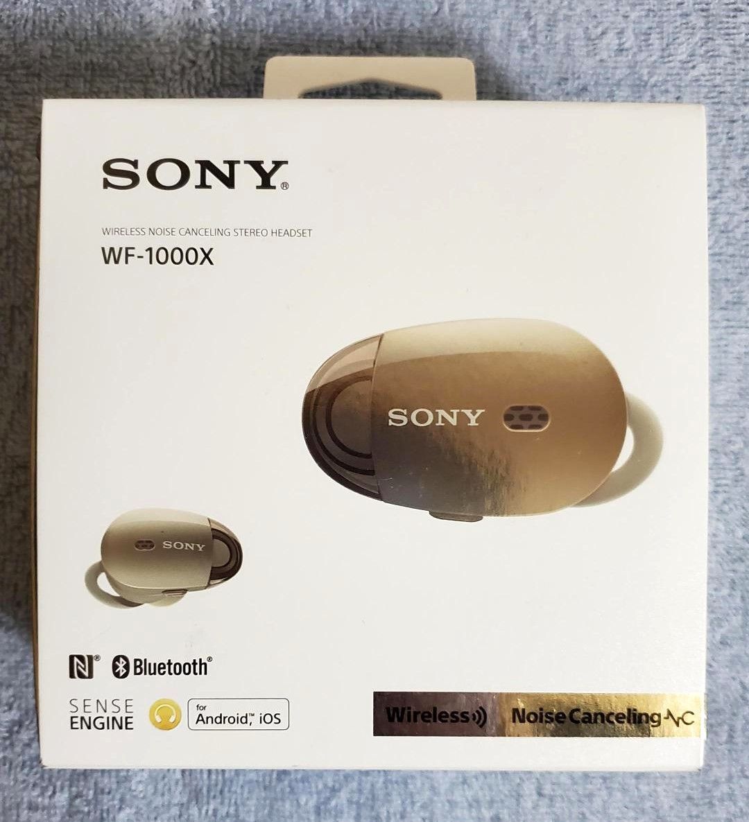 ジャンク品】SONY ソニー WF-1000X ノイズキャンセリング