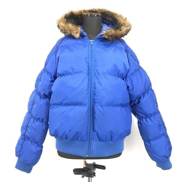 ダナキャラン/DKNY ACTIVE☆80％/ダウンジャケット【Womens size -L/青 