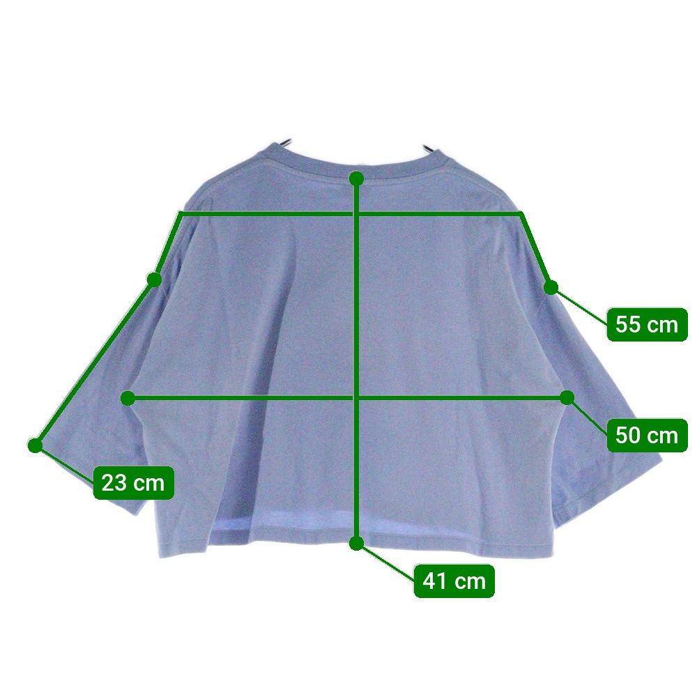 LOEWE (ロエベ) 胸アナグラムワッペン刺繍 ボクシーシルエットTシャツ  