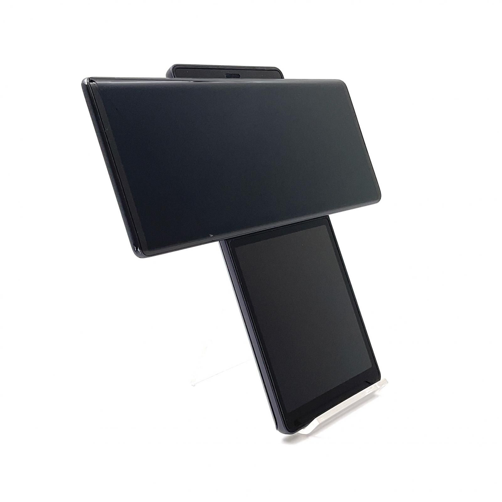 LG WING 5G 256GB オーロラグレ LM-F100VM【難有】 【最速発送