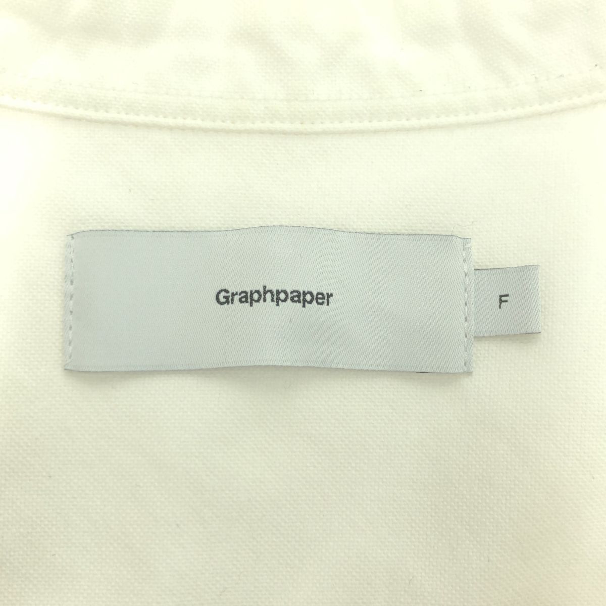 Graphpaper バンドカラーシャツ ※タグ付き Graphpaper バンドカラーシャツ ※タグ付き