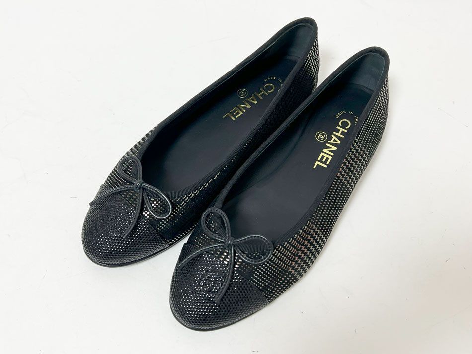 CHANEL シャネル レディース バレリーナ フラット シューズ 靴 CHANEL シャネル レディース バレリーナ フラット シューズ 靴