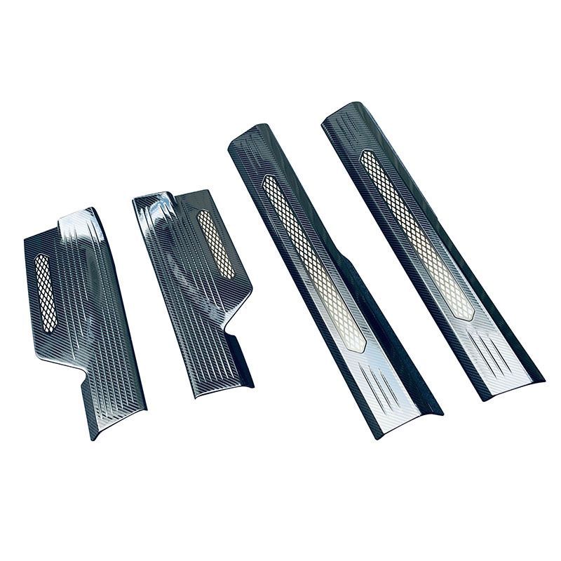 式日産エクストレイル ステンレス製内蔵ドアステッププレート