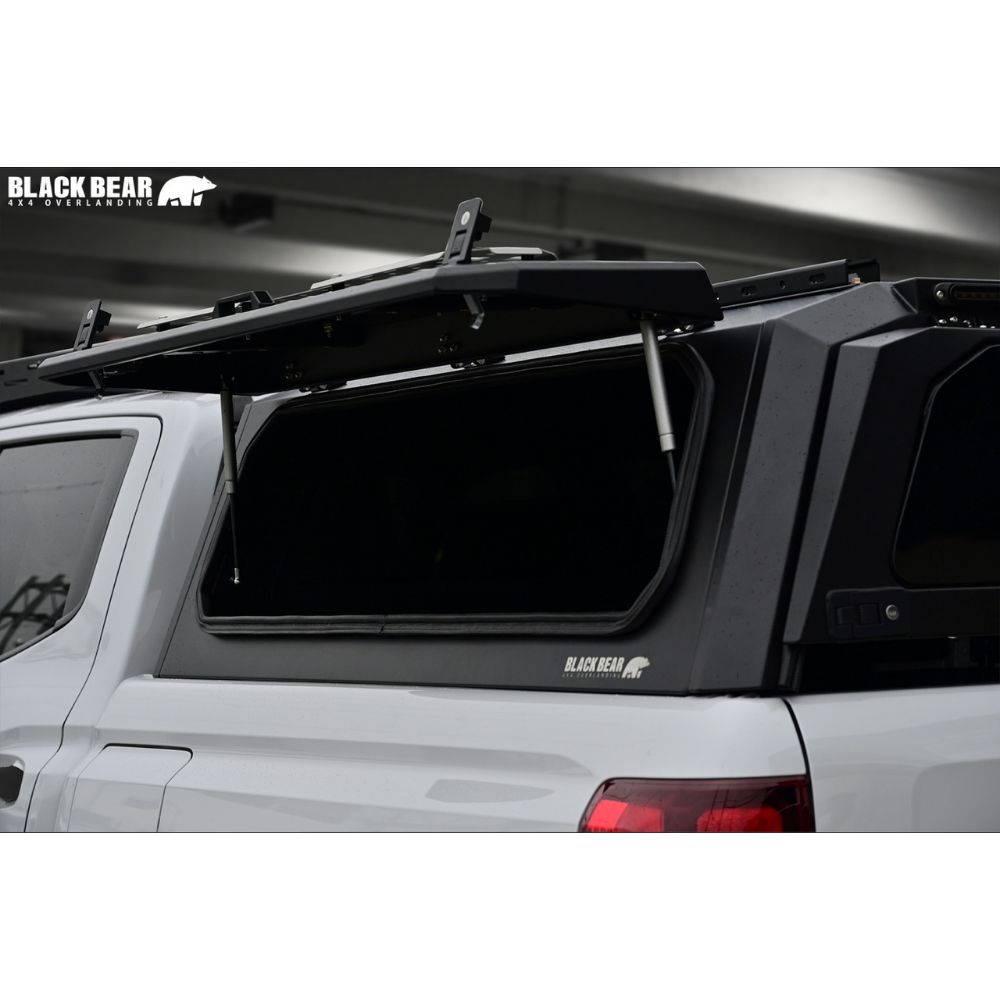 武装的ビジュアル キャノピー トライトン LC2T R6 2- CAN003 アルミ合金 レール付 LED3WAYハイマウントランプ装備 BRIGHTFACE_UK