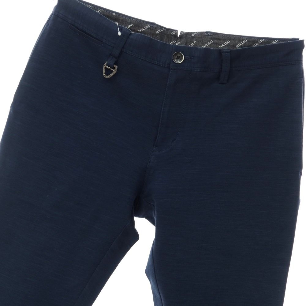 SOLIDO スラックス ネイビー SOLIDO ソリード 2B セットアップ  