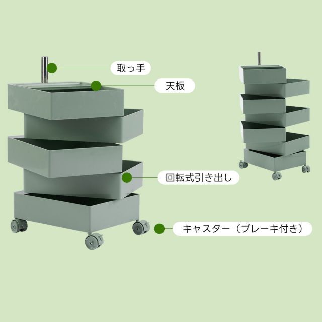キャスター付き おしゃれ