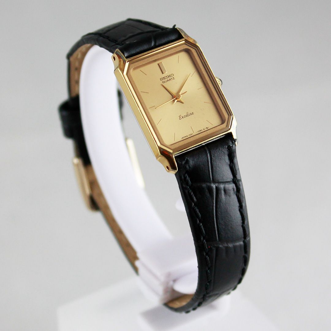 中古 】 セイコー SEIKO エクセリーヌ オクタゴン 1221-5770