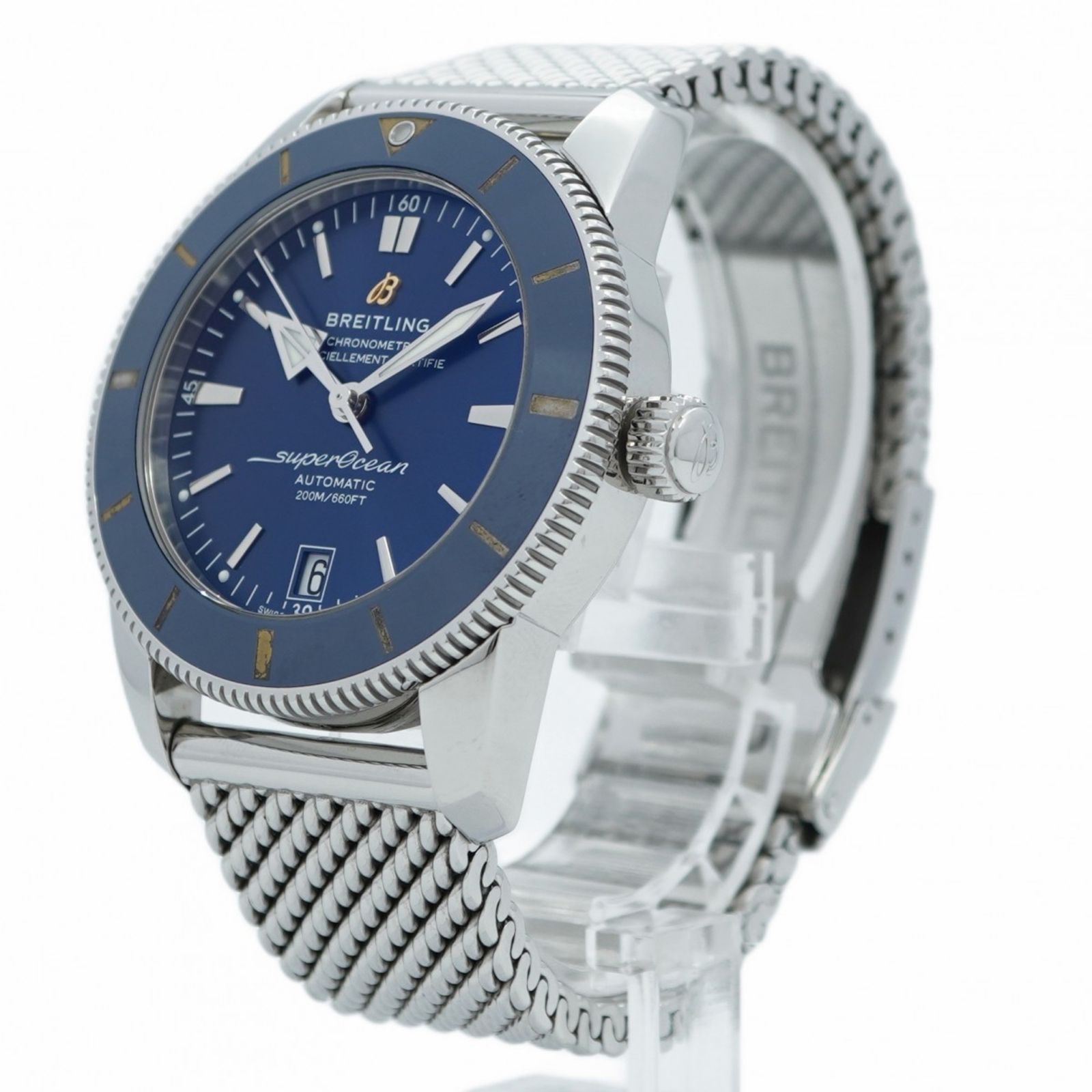 ブライトリング スーパーオーシャン ヘリテージ II AB2010ブルー文字盤 ブライトリング スーパーオーシャン ヘリテージII AB2010 青文字