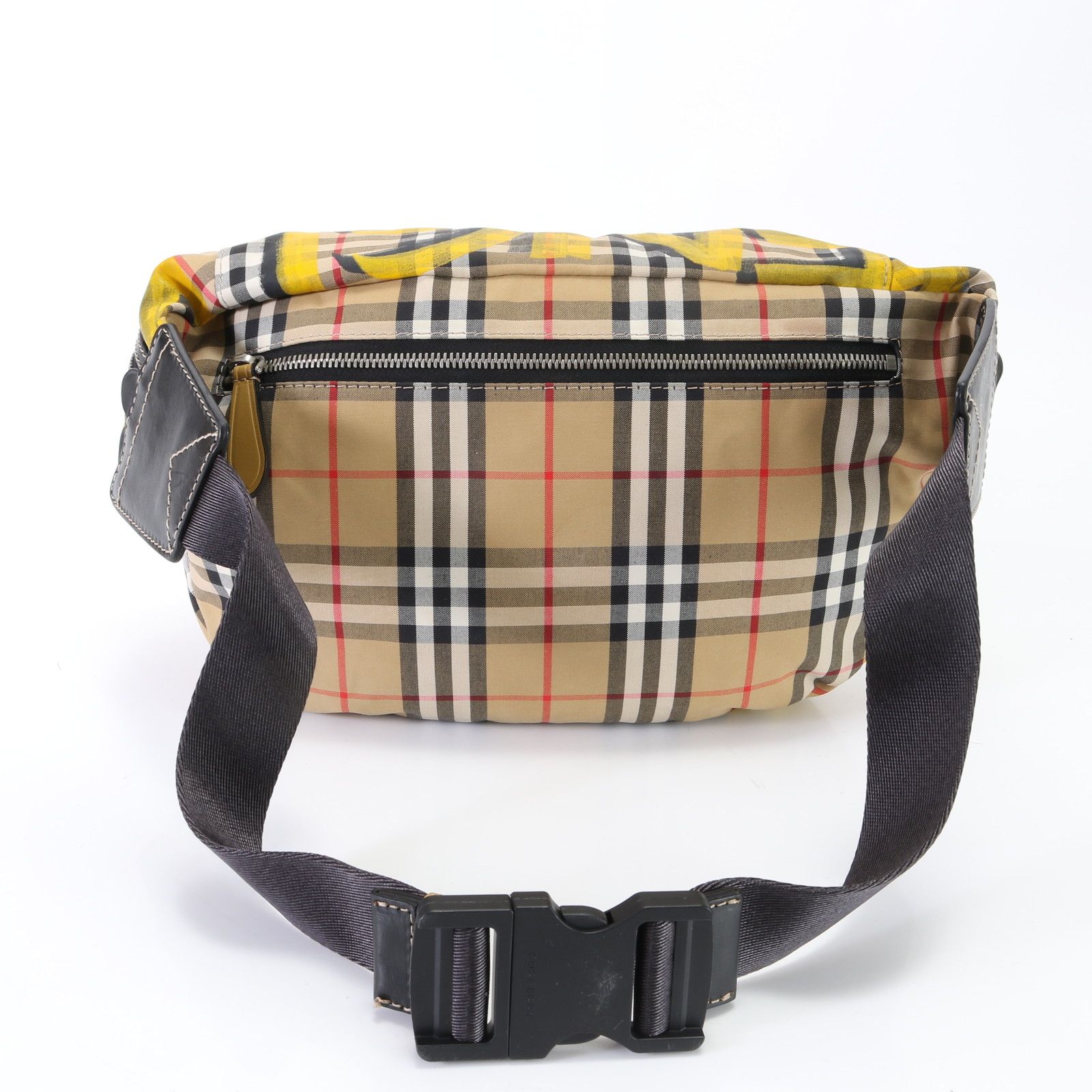 Burberry ウエストポーチ　ノバチェック BURBERRY 美品 バーバリー ボディバッグ ウェストバッグ ノバ