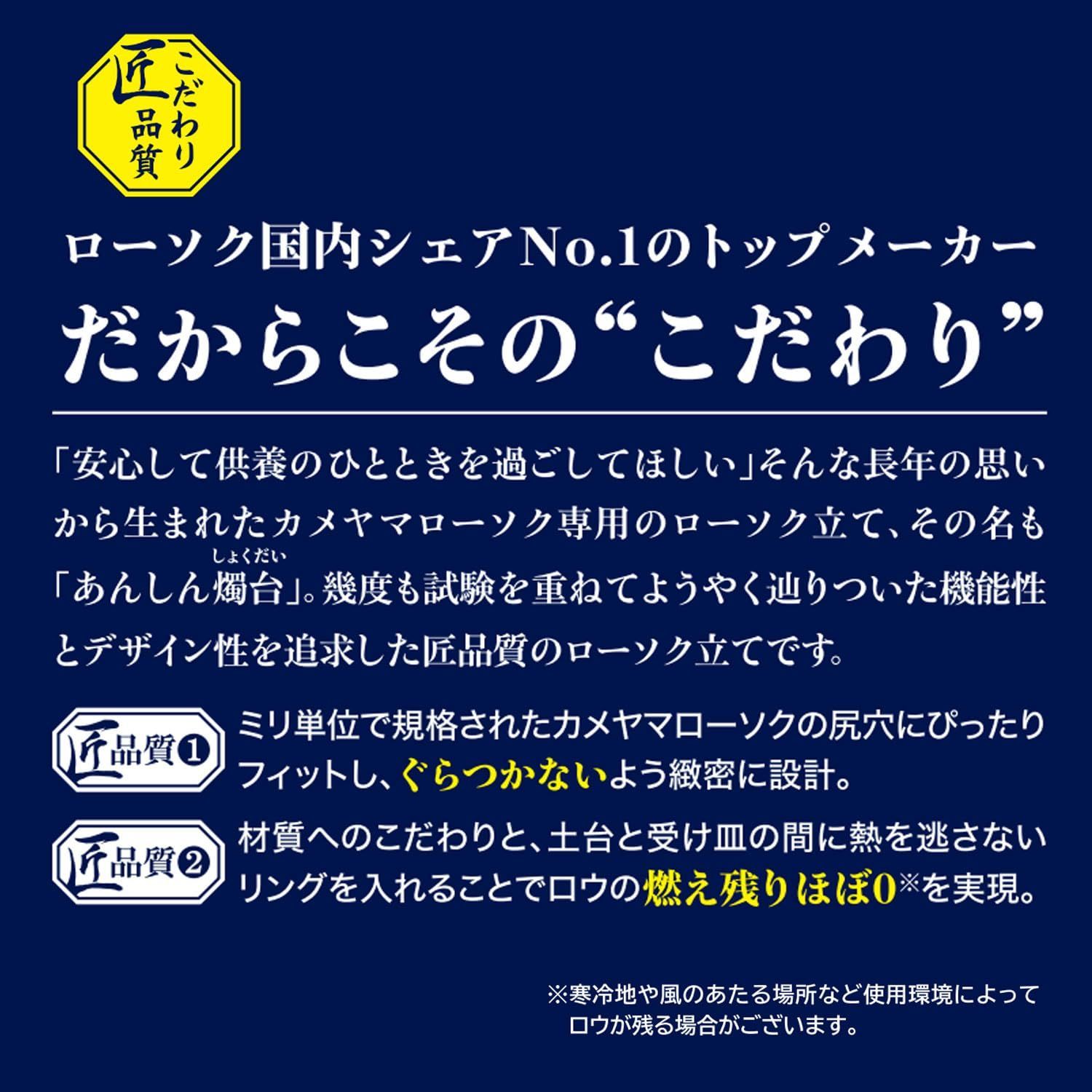 あんしん燭台 小