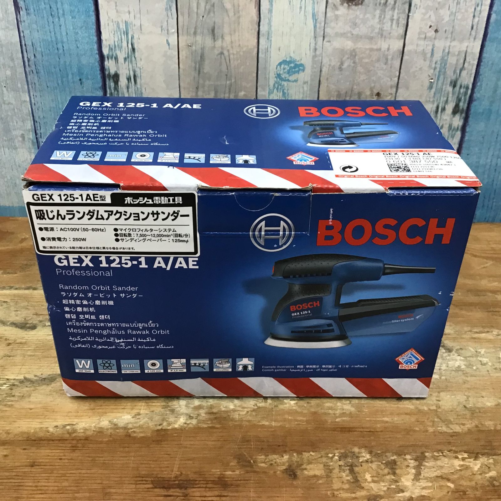 〇ボッシュ(BOSCH) 吸じんランダムアクションサンダー GEX125-1AE 未開封品【柏店】 - メルカリ