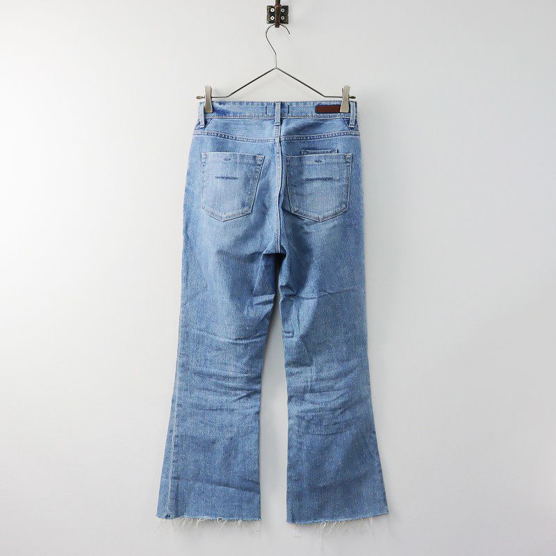 ヤヌーク YANUK 57111312 ブーツカット デニムパンツ 25/ブルー