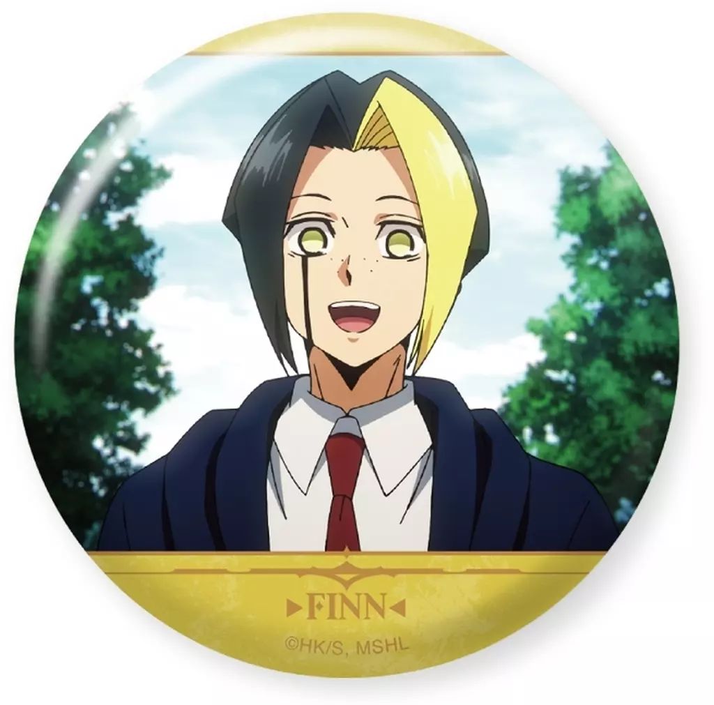 マッシュル フィン・エイムズ 缶バッジ マッシュル-MASHLE-_ぷかっしゅ缶バッジ/フィン・エイムズ