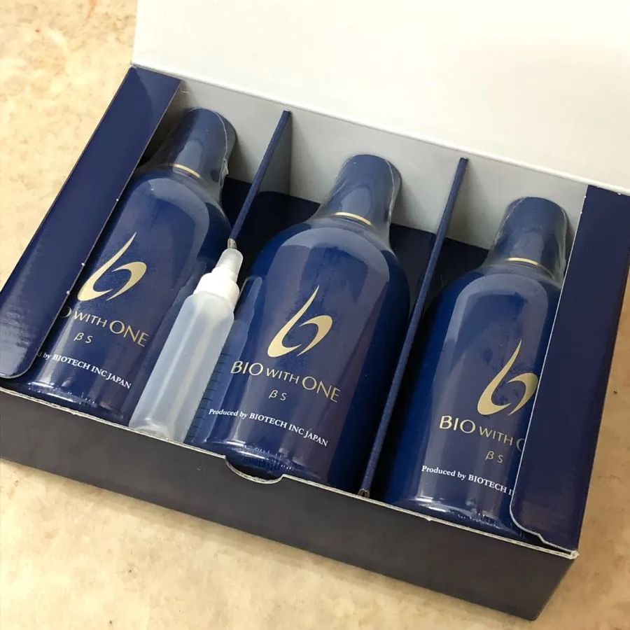 【未開封】 バイオテック バイオウィズワン ベータS 300ml×3本入 小分け容器付 1