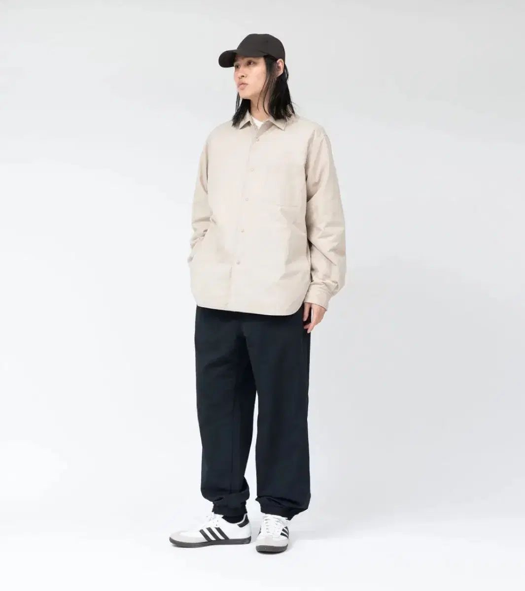 XL 25FW nanamica ナナミカ 断熱材 ダウンジャケット シャツ ベージュ