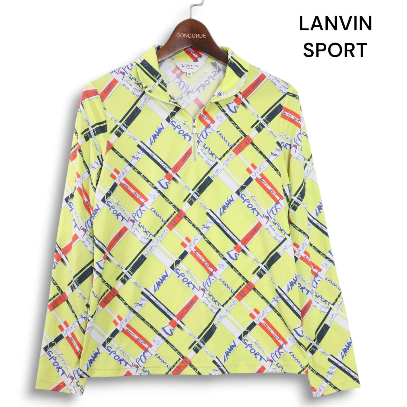 LANVIN SPORT ランバン スポーツ ゴルフ 春夏☆ ロゴ チェック柄