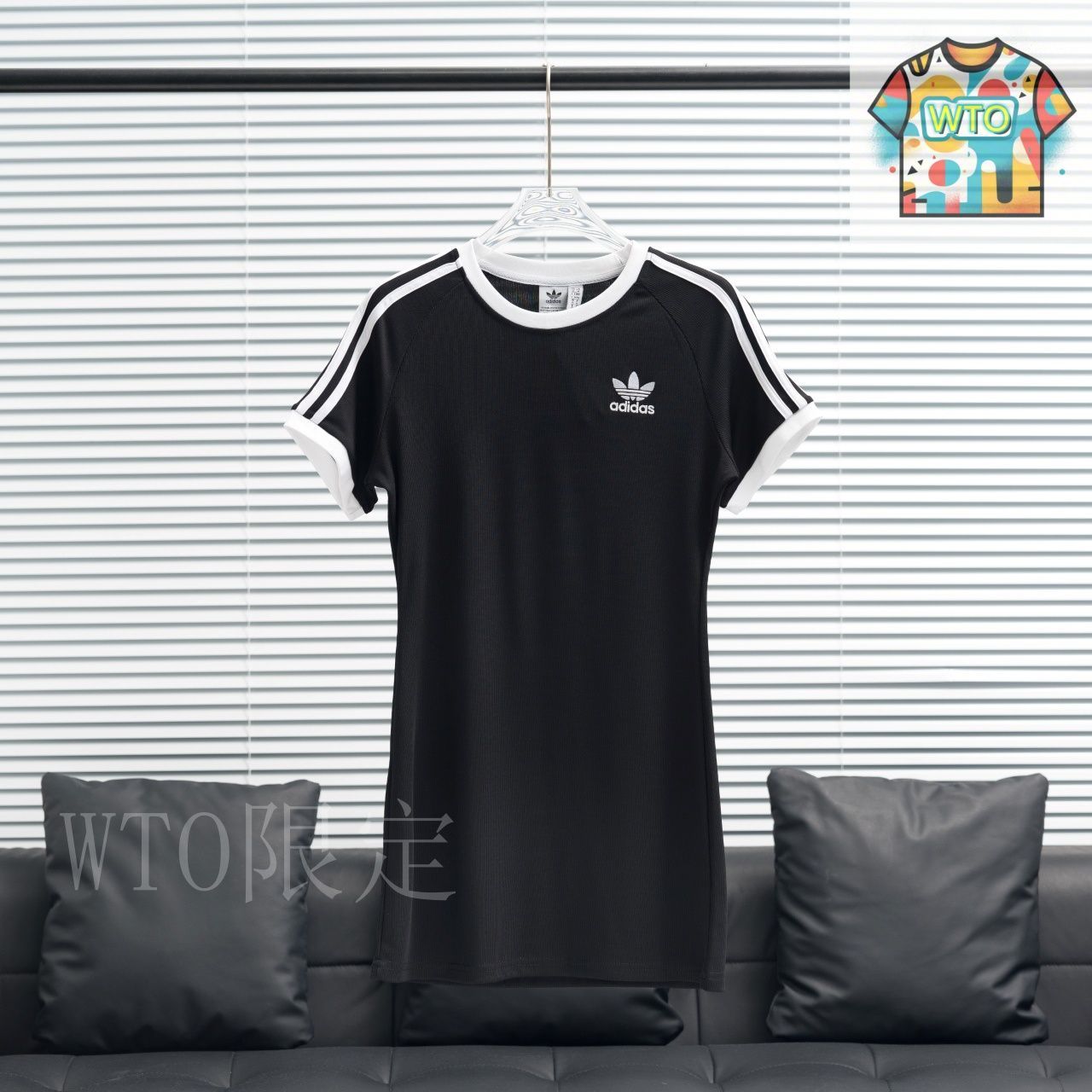 今日WTO】adidas トレフォイル 6311 丸首 T シャツミディ