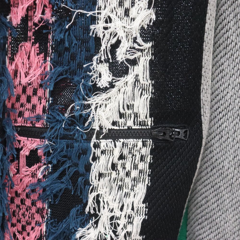 Sacai (サカイ) 22SS Rug Jacquard Knit Pullover ラグ