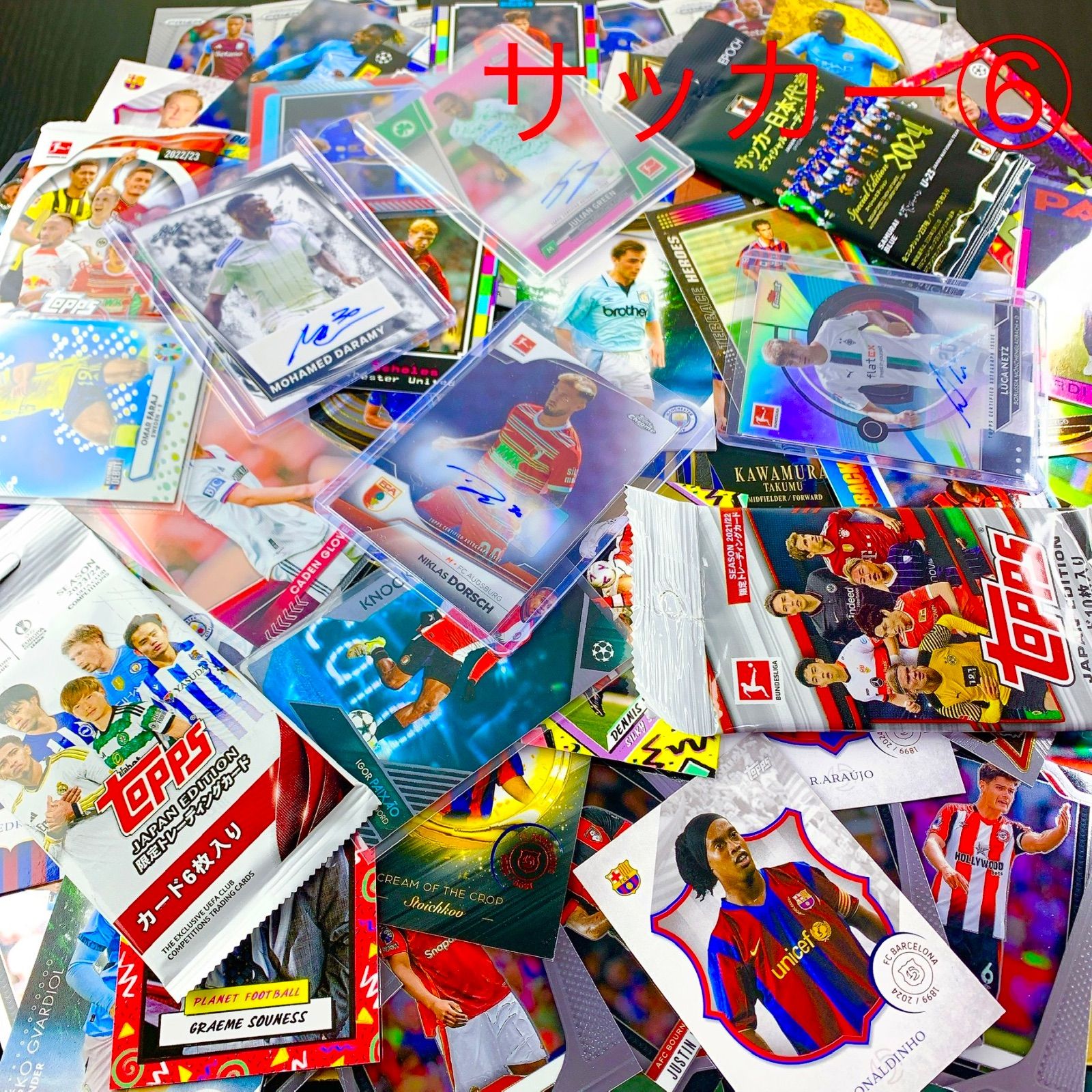 ☆早い者勝ち☆1箱3万円以上の価値☆サッカーBOX☆数量限定 