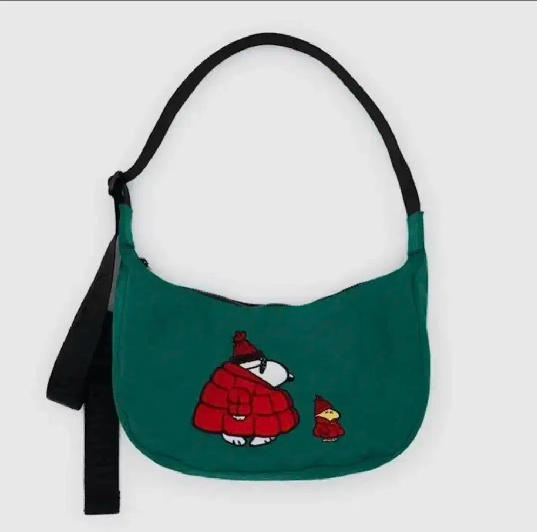 バクー スヌーピー 三日月 ミディアム バッグ クロスバッグ