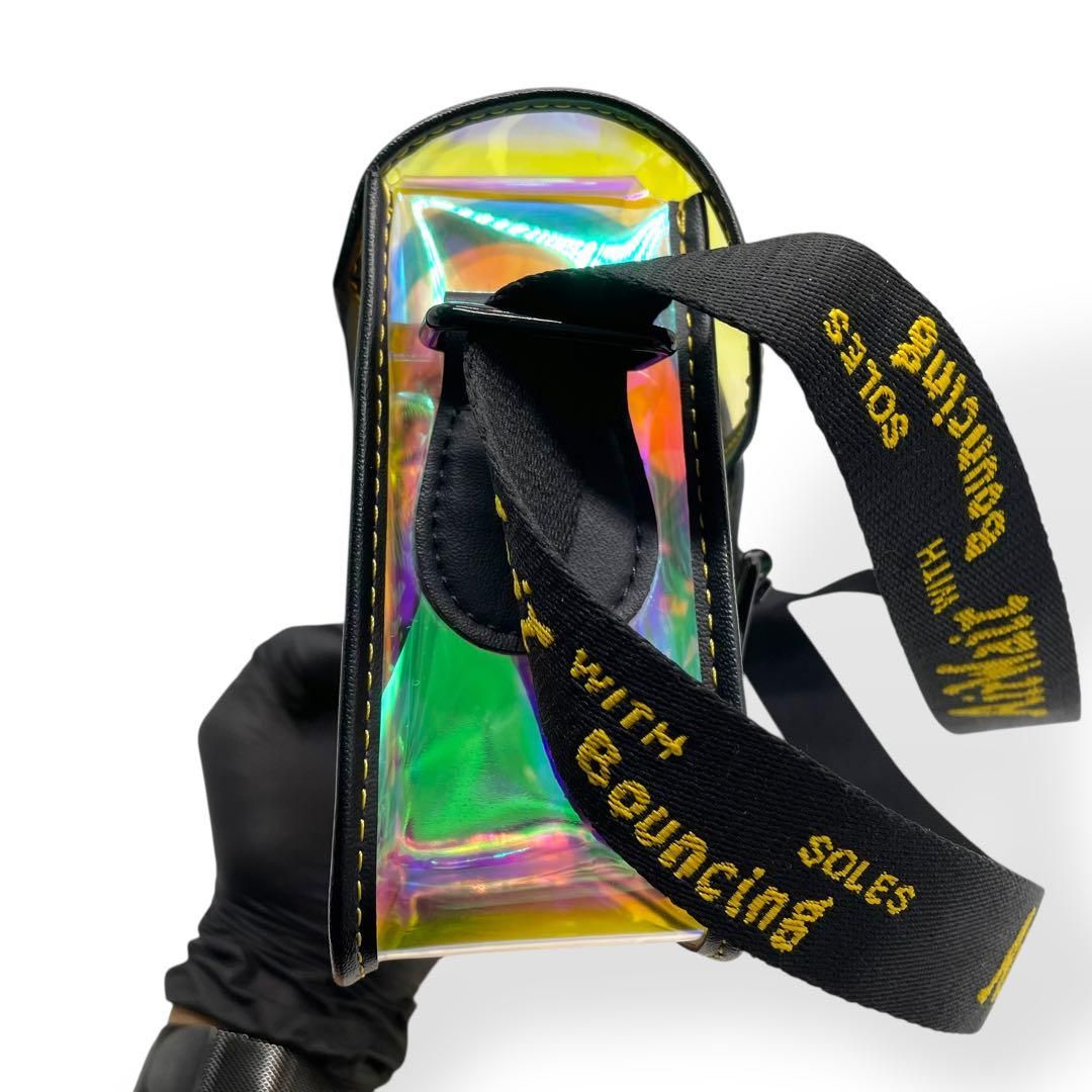 極美品 Dr.Martens ショルダーバッグ クリアサッチェルバッグ