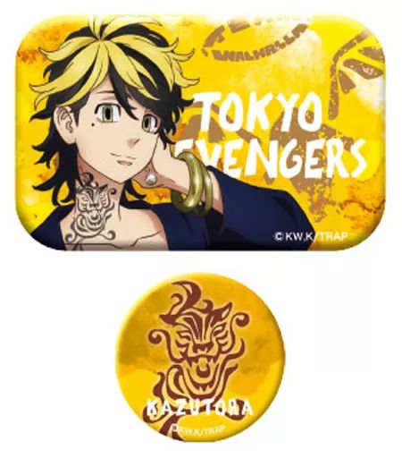 中古】バッジ・ピンズ 07.羽宮一虎 缶バッジセット(2個セット) 「東京