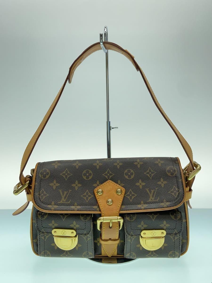 LOUIS VUITTON ソローニュ_モノグラム・キャンバス_BRW PVC ブラウン - メルカリ