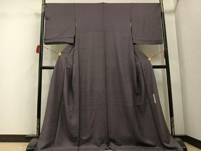 平和屋着物●本加賀友禅作家 白坂幸蔵監修 色無地 濃色 ロング丈 正絹 AABC4488ph USTAUSTRALIA_COM_AU