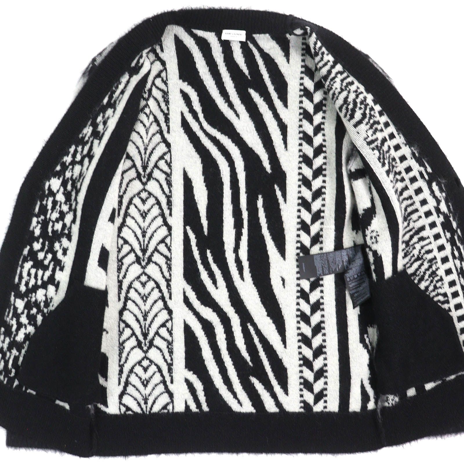 極美品△SAINT LAURENT PARIS サンローランパリ 21AW 690064 Mohair  