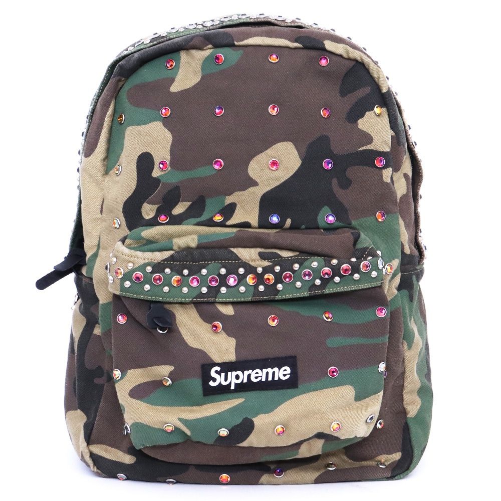 未使用 SUPREME b.b. Simon Denim Backpack ウッドランドカモ