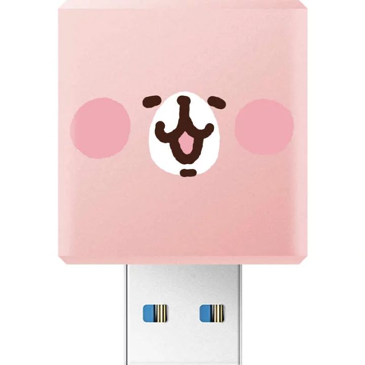 MAKTAR カナヘイ Qubii Duo USB-A うさぎ iOS Androidバックアップカードリーダー ピンク MKPQD-PK