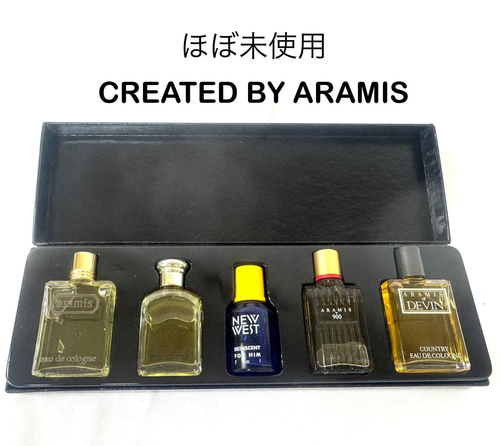 Aramis フレグランスコレクション 5点セット ほぼ未使用】CREATED BY ARAMIS 香水 コレクション メンズ 5本