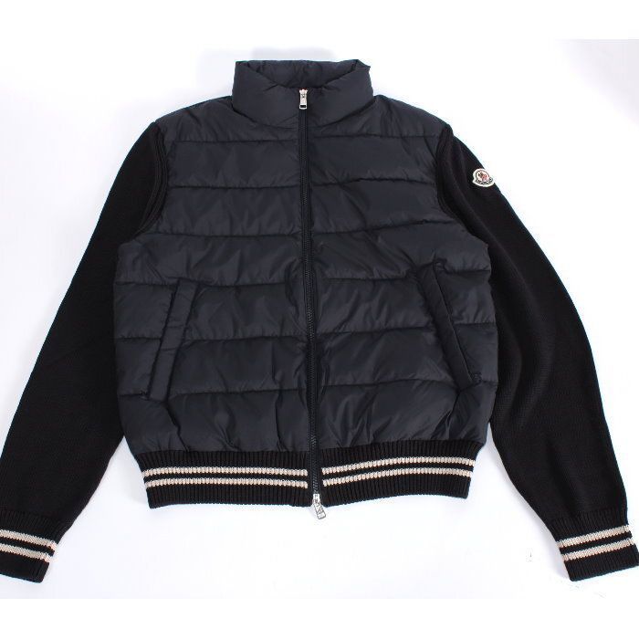 MONCLER モンクレール ニット切替 ダウンジャケット ネイビーブルー 9B00001 M1509 779 ロゴパッチ MAGLIA マグリア  カーディガン ジップアップ アウター トップス ブルゾン 長袖 メンズ【新品・未使用・正規品】売れ筋 - メルカリ