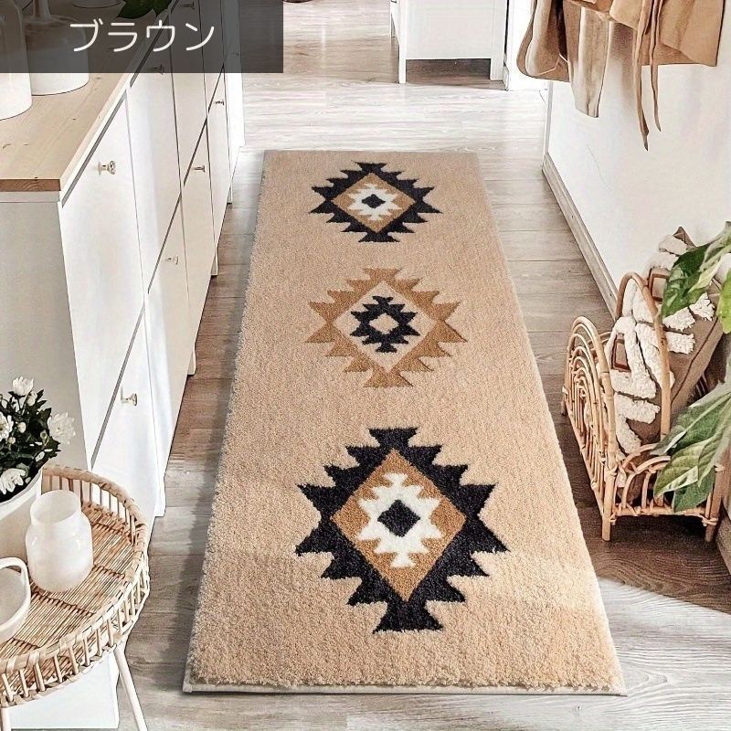 新しい未使用 カーペット ラグ フロアマット チェアマット 敷物