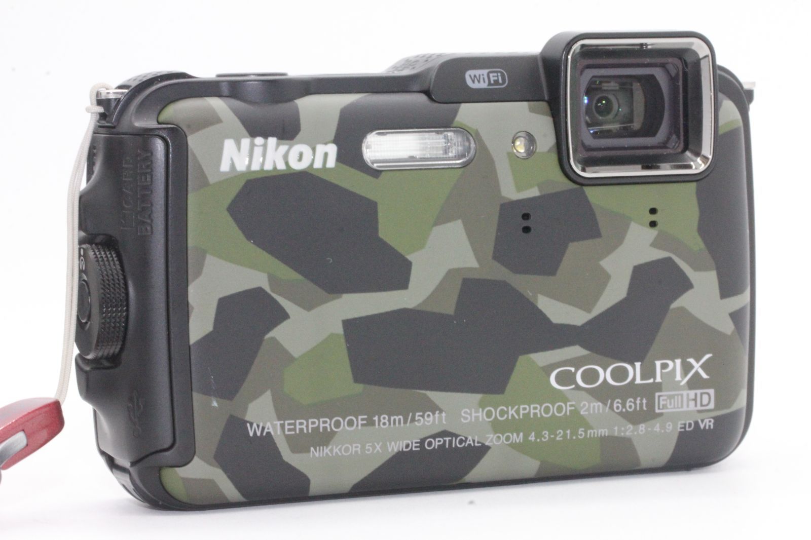 Nikon デジタルカメラ AW120 防水 1600万画素 カムフラージュ AW120GR