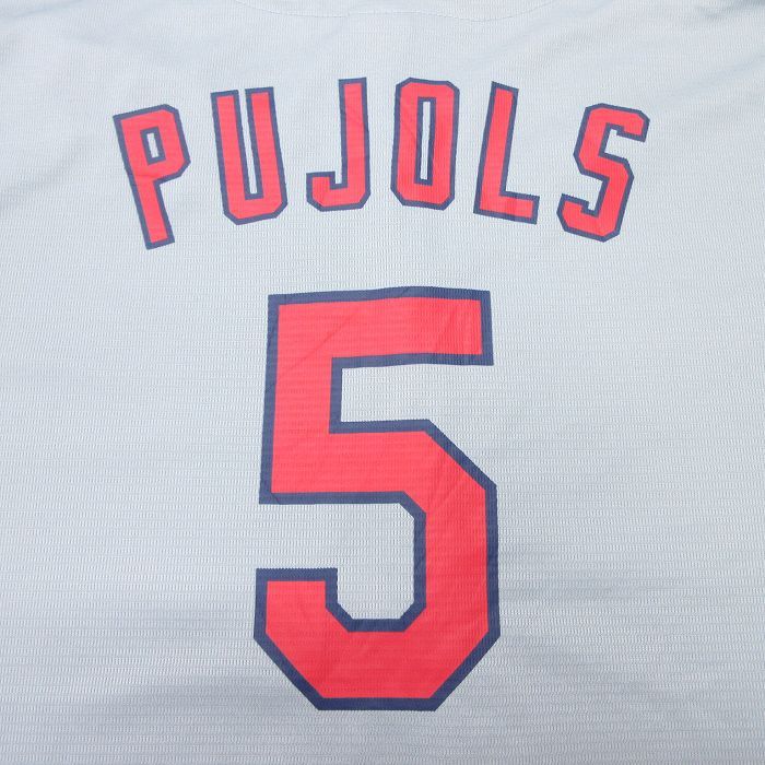 L/古着 半袖 ベースボール シャツ メンズ MLB セントルイス