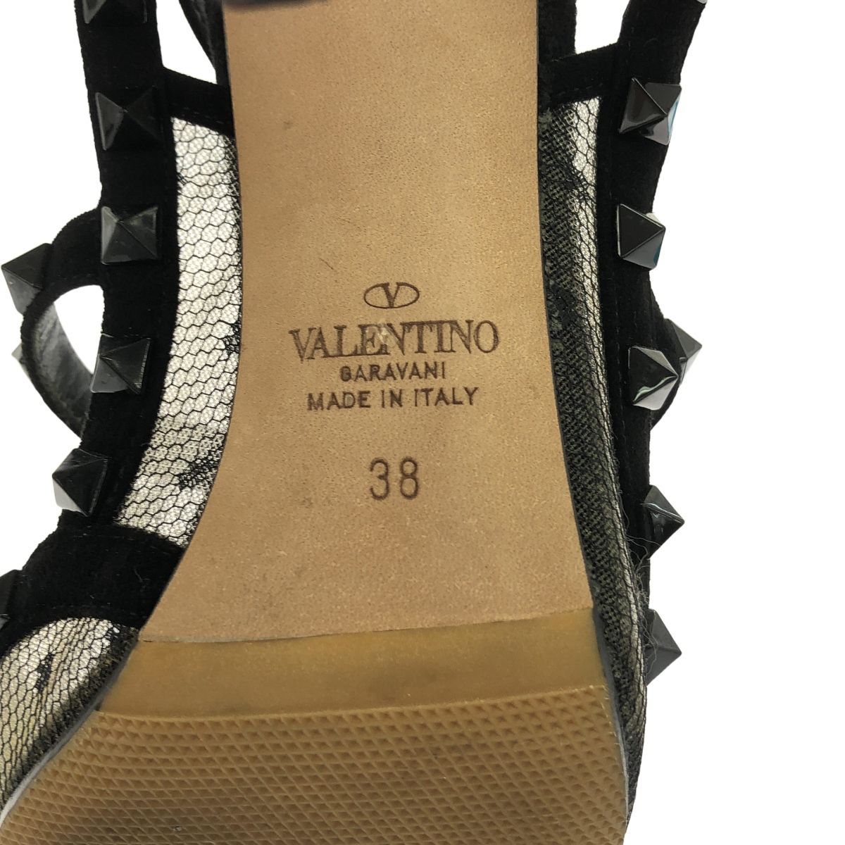 VALENTINO ヴァレンティノ ロックスタッズメッシュサンダル NW2S0B07 