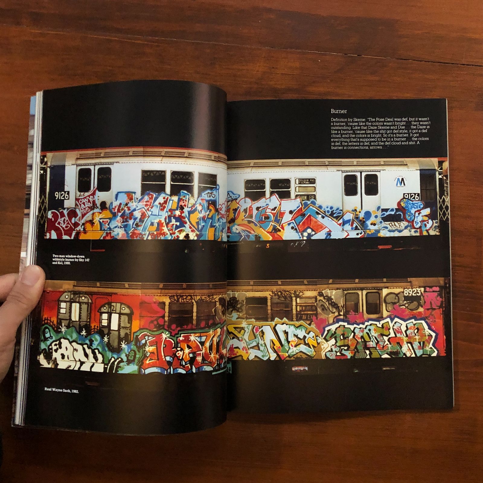 地下鉄のグラフィティアート作品集「Subway art」 Martha Cooper and
