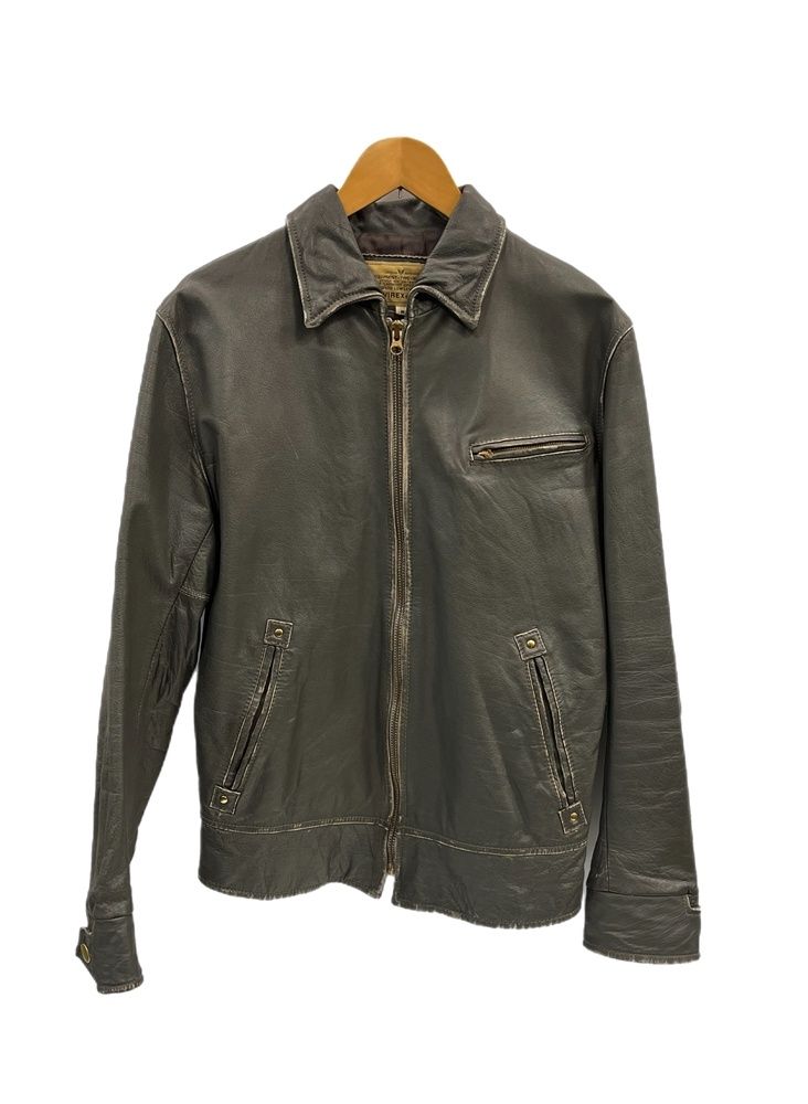 アヴィレックス AVIREX カウハイド 牛革 シングルライダース レザー