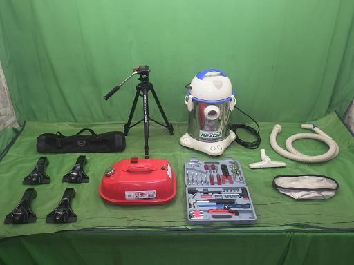 【中古】工具 携行缶  スタンド カー用品 セット